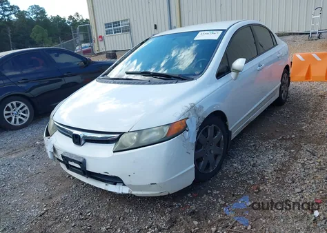 2008 Honda Civic Lx z USA, uszkodzony, nr VIN 2HGFA16558H341175